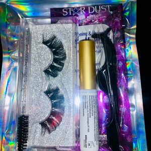 Package lashes with all the tools that you need and goodies i ship and deliver